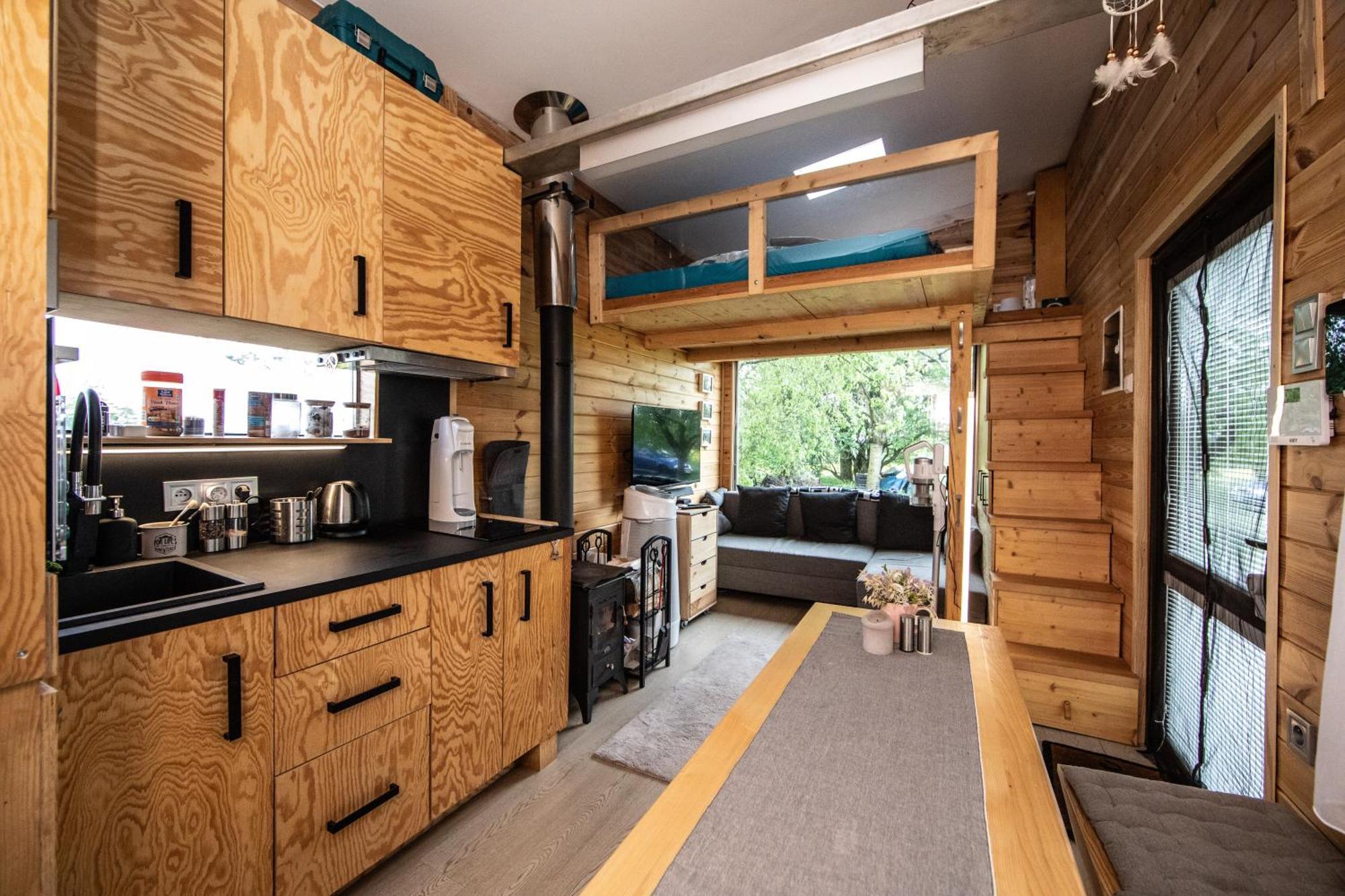 Tiny House - Chatka V Rezi U Prahy Husinec  المظهر الخارجي الصورة