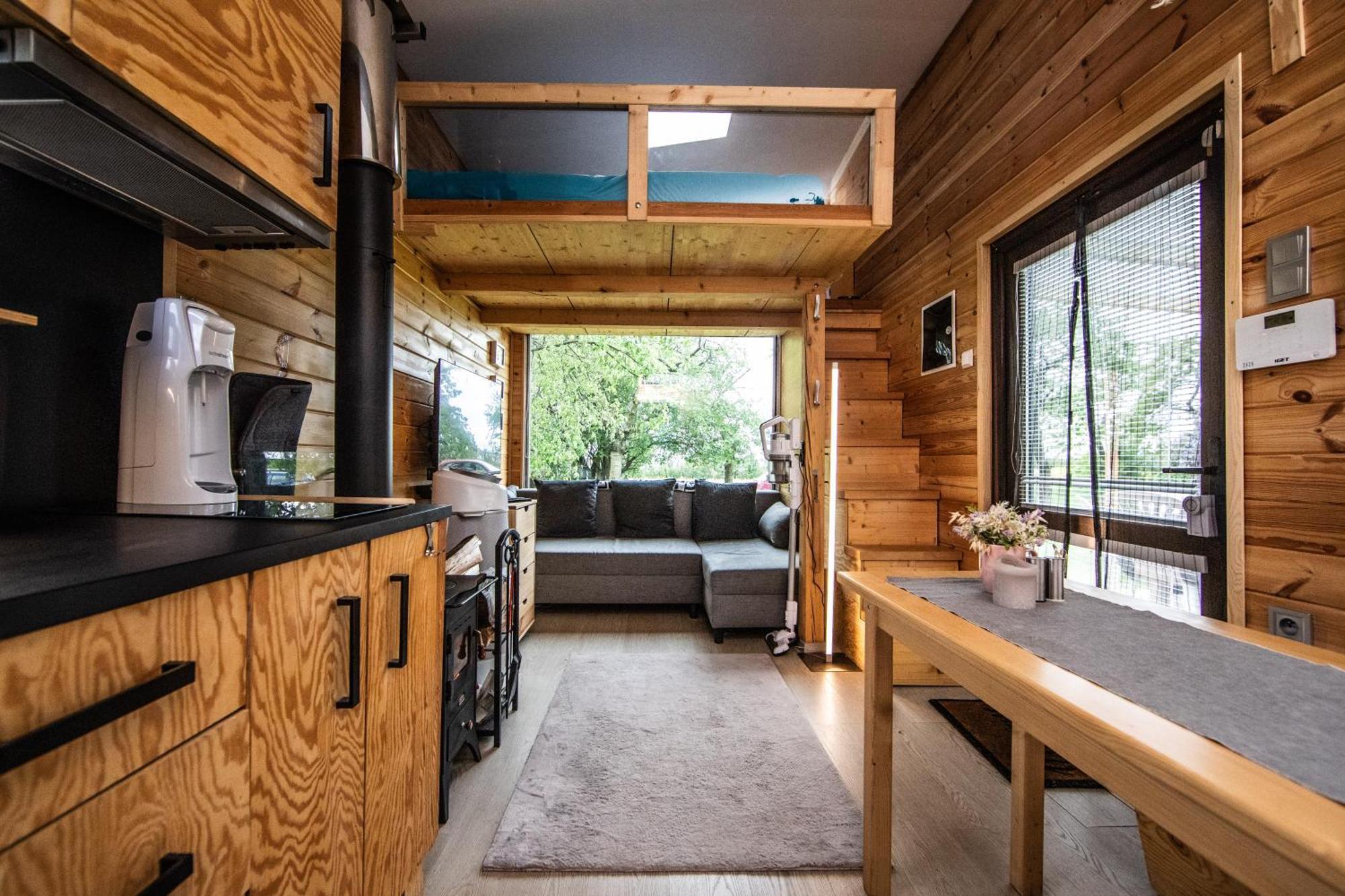 Tiny House - Chatka V Rezi U Prahy Husinec  المظهر الخارجي الصورة