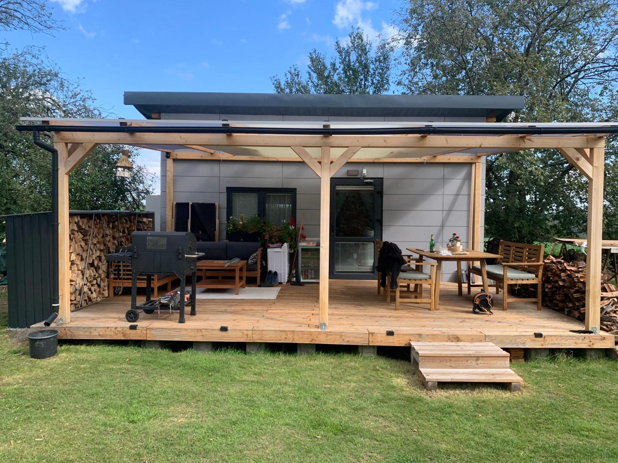 Tiny House - Chatka V Rezi U Prahy Husinec  المظهر الخارجي الصورة